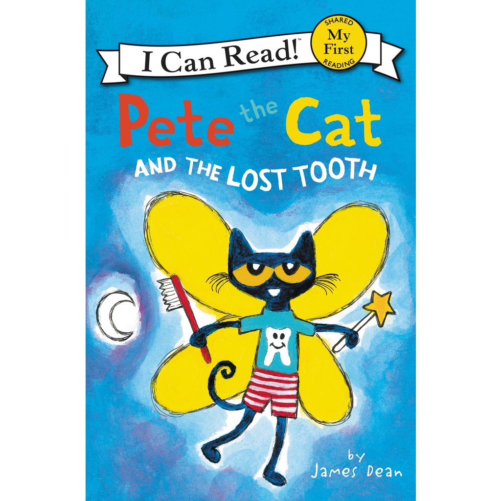 Pete the Cat and the Lost Tooth (平裝本)/James Dean【禮筑外文書店】