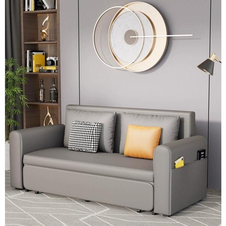小沙發客廳2023新款小戶型公寓簡約雙人名宿沙發床摺疊兩用出租屋 沙發 單雙人沙發