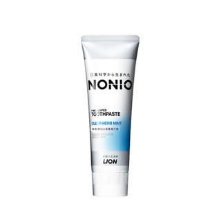 日本獅王nonio終結口氣牙膏冰炫薄荷130g【任2件5折】
