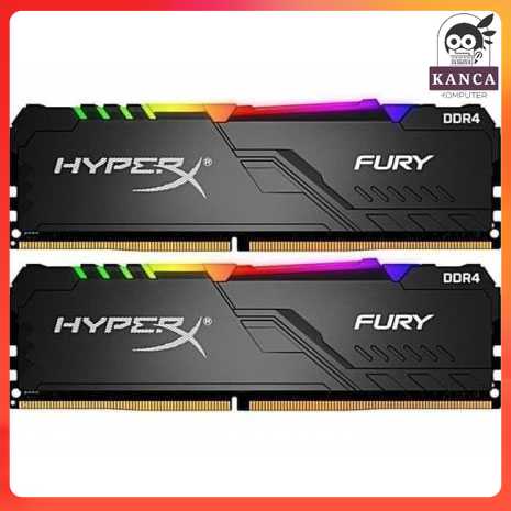 金士頓 HyperX FURY RGB RAM DIMM DDR4 2666MHz CL16 HX426C16FB3AK