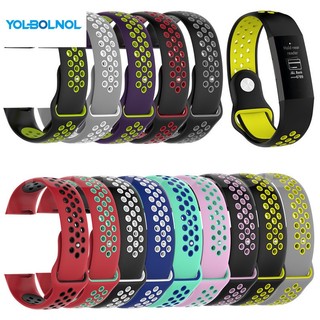 Fitbit charge 3 表帶 Charge 4 透氣表帶 charge3 運動矽膠 智能腕帶 charge4表帶