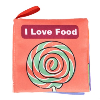 l Love Food－寶寶認知學習英文布書【金石堂】