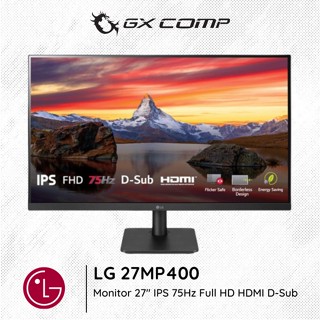 Led 顯示器 LG 27MP400 27 IPS 75Hz 全高清 HDMI D-Sub LG 27MP400-B