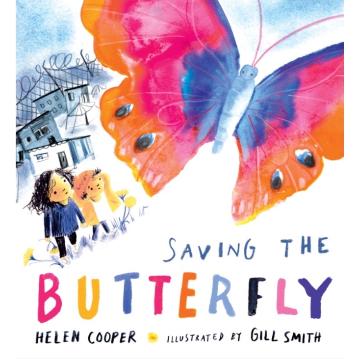 Saving the Butterfly：A story about refugees(精裝)/Helen Cooper【禮筑外文書店】