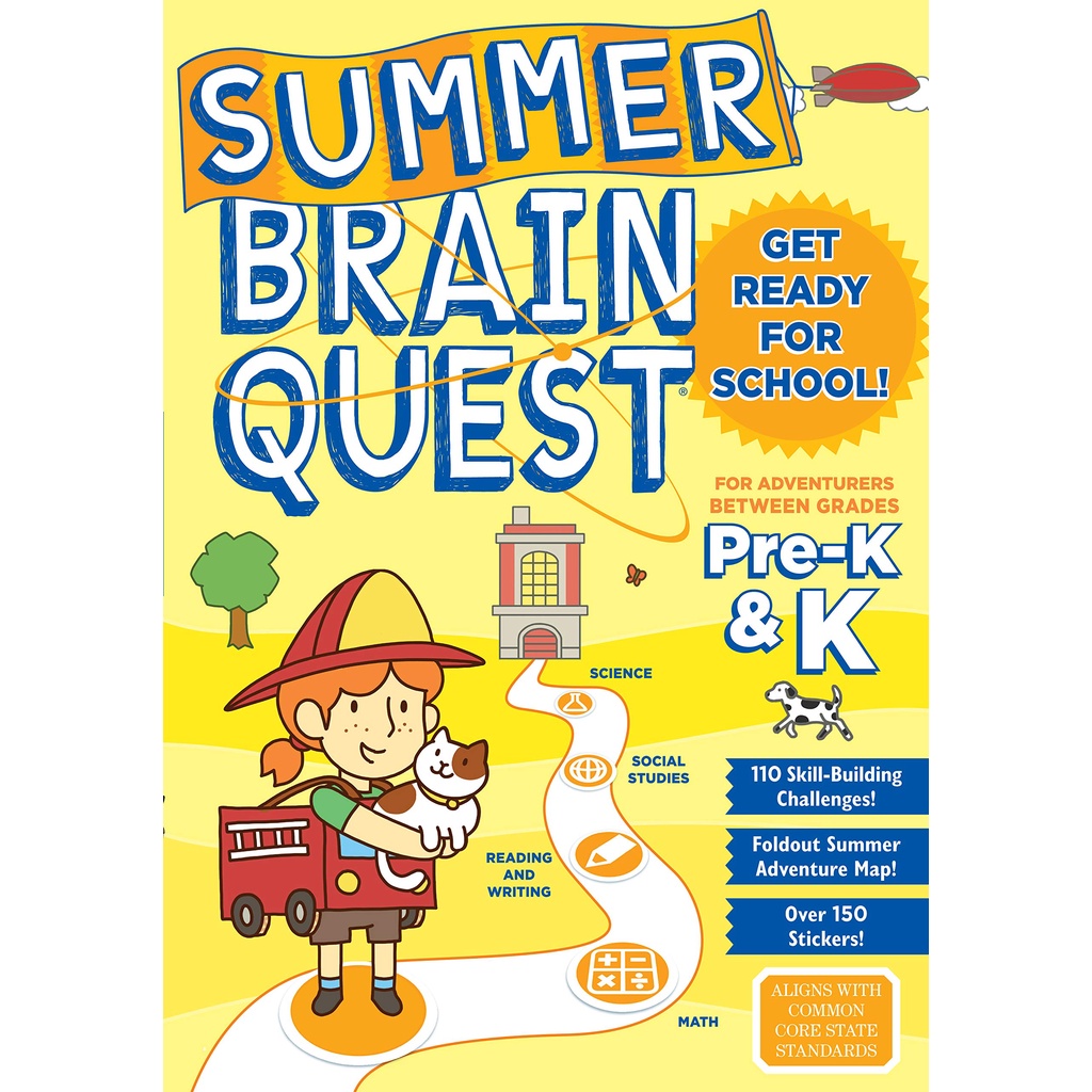 Summer Brain Quest－Between Pre-k and Kindergarten/Workman Publishing【三民網路書店】