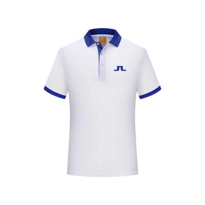 J.lindeberg 2022夏季新款拼色男士高爾夫運動短袖T恤透氣POLO衫JL001
