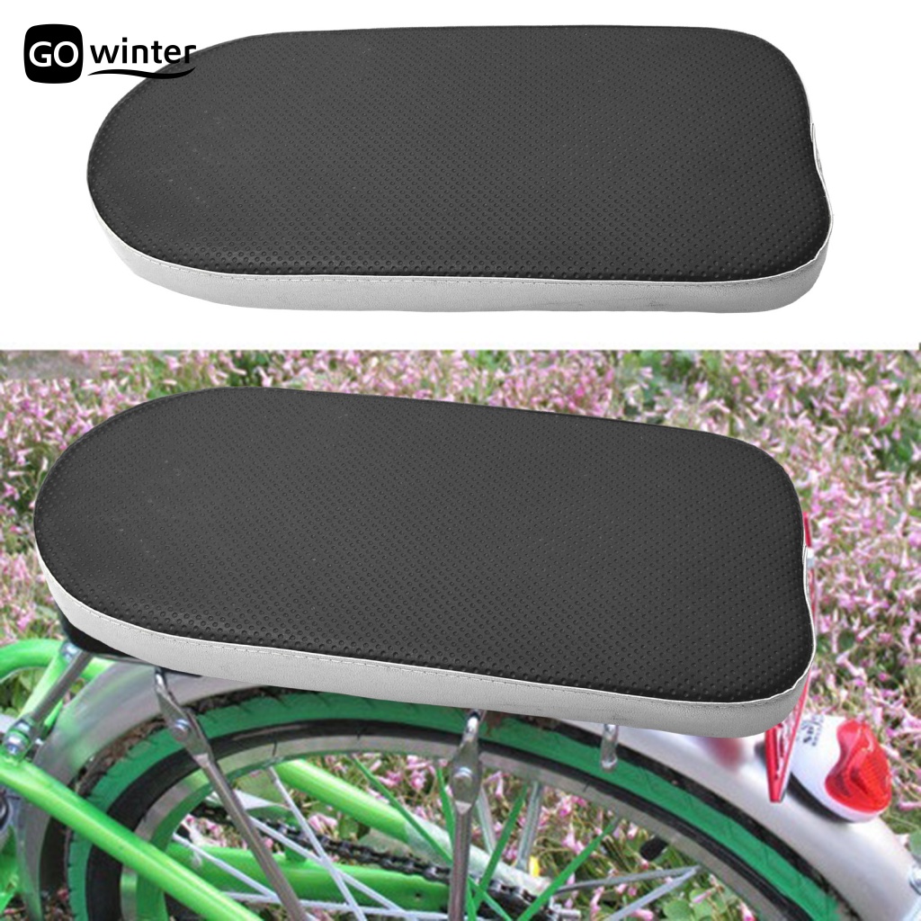 [GT.z] 自行車後座墊加厚海綿穩定性黑扣自行車座板騎行用品