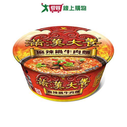 統一 滿漢大餐麻辣鍋牛肉麵(204G)【愛買】