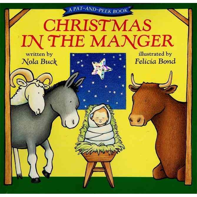 Christmas in the Manger(硬頁書)/Nola Buck【禮筑外文書店】