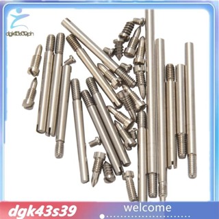 【漂亮】34 件/套單簧管維修零件螺絲 + 單簧管軸桿套件 DIY 工具木管樂器配件