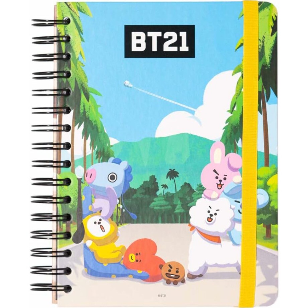 【BT21】美好時光A5筆記本