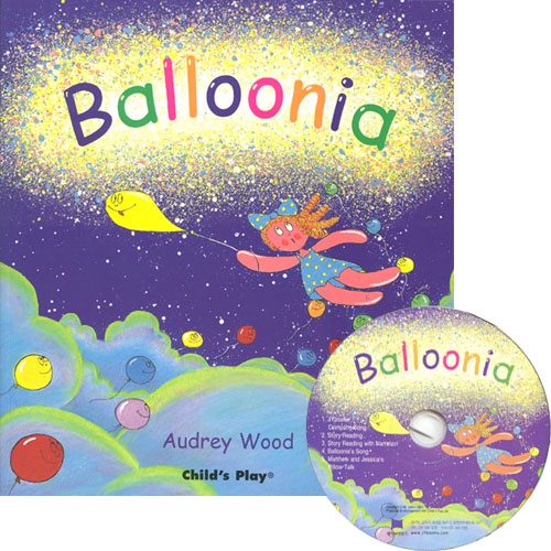 Balloonia (1平裝+1CD)(韓國JY Books版) 廖彩杏老師推薦有聲書第2年第1週/Audrey Wood【三民網路書店】