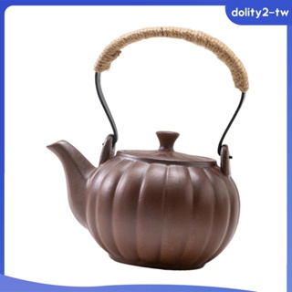 [DolityfbTW] 中式陶瓷茶壺帶蓋(13. 帶防燙繩柄用於燒烤