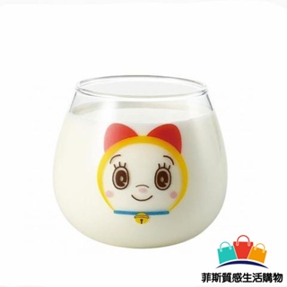 【日本熱賣】日本製 哆啦A夢 不倒翁玻璃杯 哆啦美 Doraemon 玻璃杯 飲料杯 牛奶杯 質感玻璃杯 簡約日本製