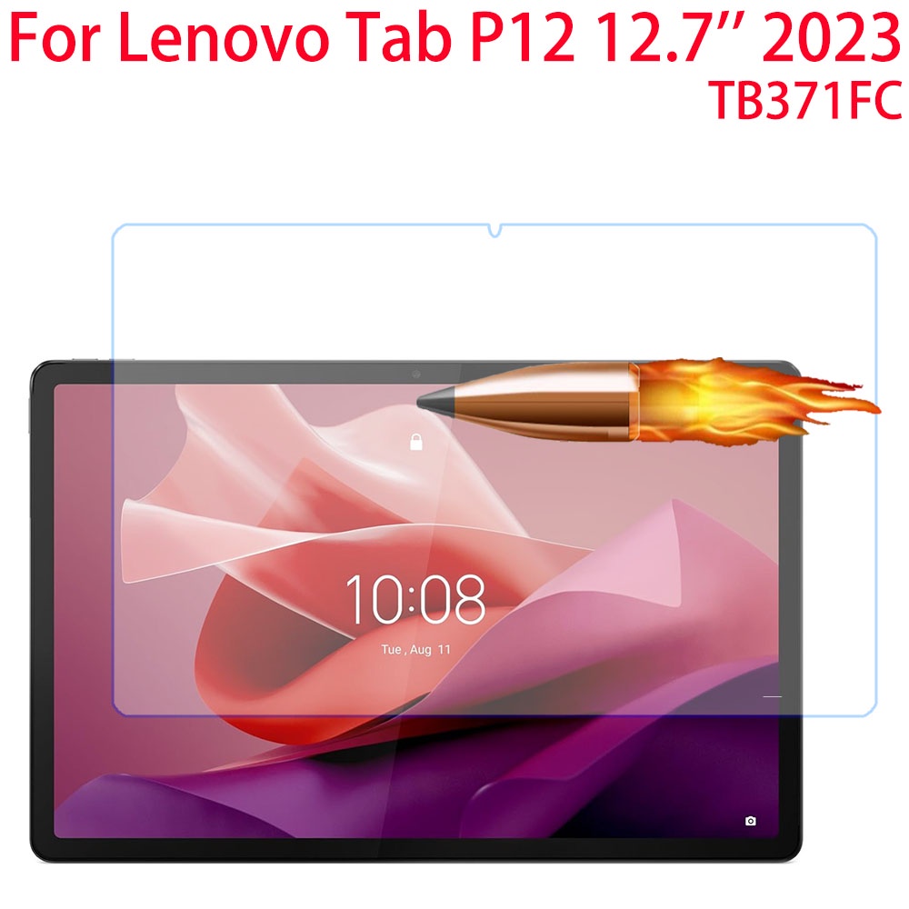 LENOVO 適用於聯想 Tab P12 12.7 英寸 2023 鋼化玻璃屏幕保護膜適用於小新 Pad Pro 12.