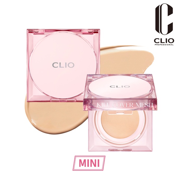 CLIO珂莉奧 玫瑰精萃亮采氣墊粉餅袖珍版 SPF 50＋， PA＋＋＋＋ （04自然色）