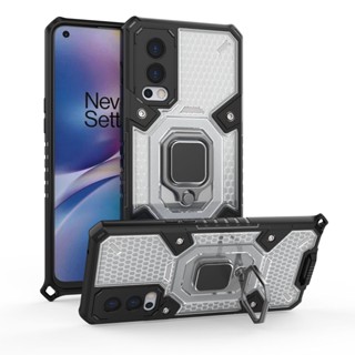 適用一加NORD2車載指環手機殼ONEPLUS NORD2 5G精孔太空艙手機殼
