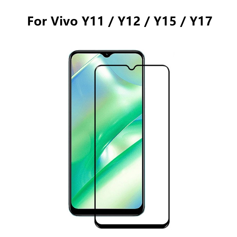 適用於Vivo Y11 Y12 Y15 Y17滿版高清強化玻璃保護貼 Vivo Y11 Y12 Y15 Y17手機熒幕保