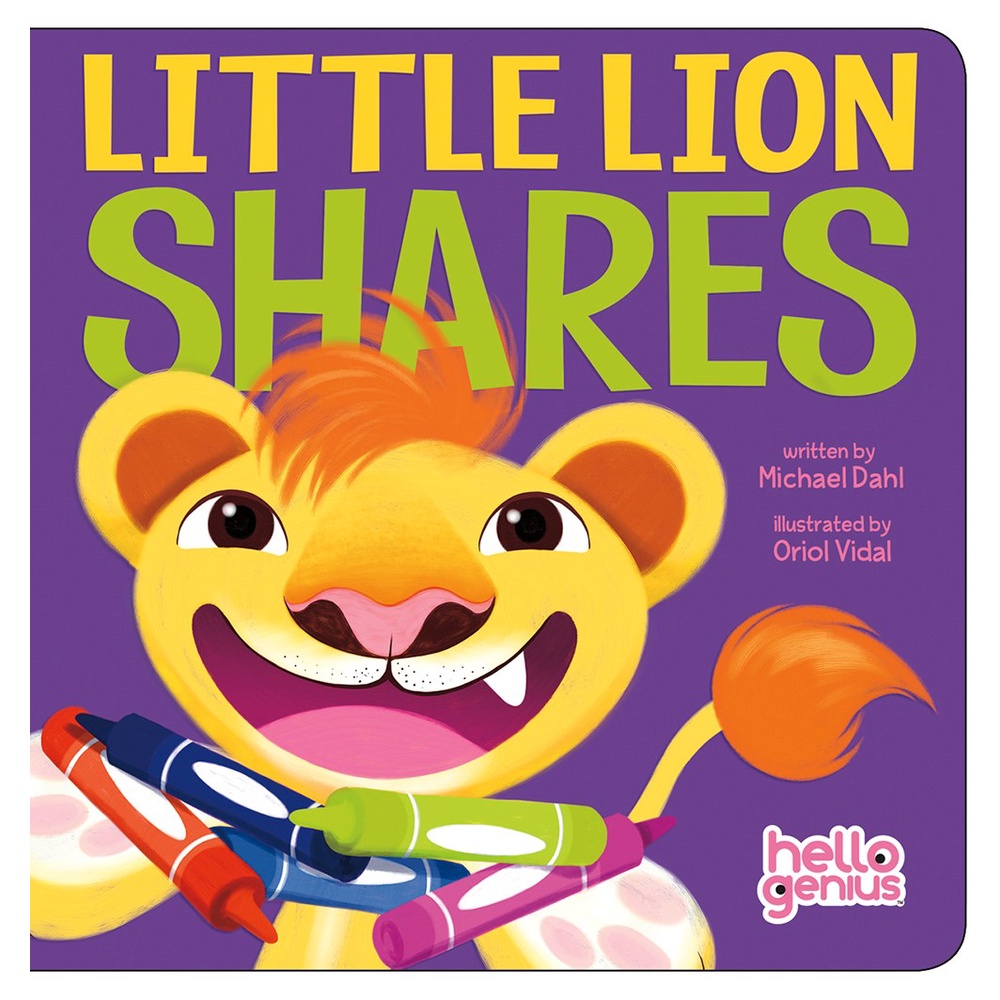 Little Lion Shares (硬頁書)/Michael Dahl Hello Genius 【三民網路書店】