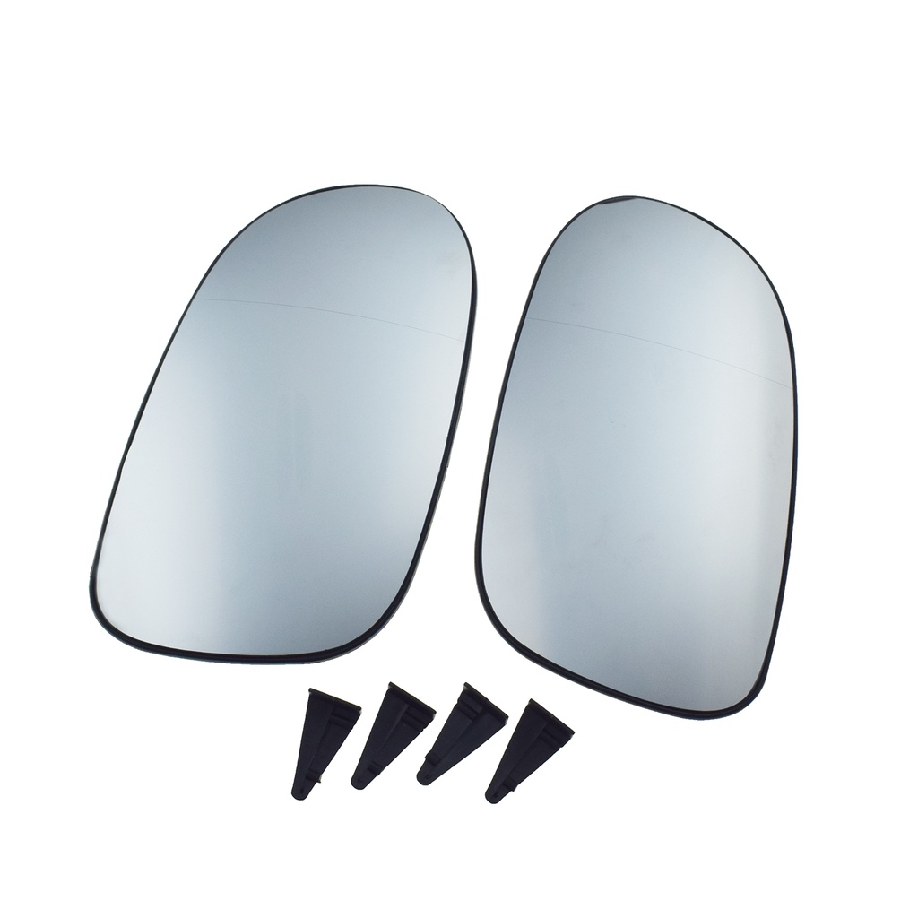 全新左/右加熱後視鏡玻璃更換帶背襯適用於梅賽德斯-奔馳 CLK55 SLK320 SL600 A170-810-01-2