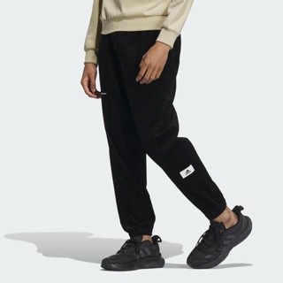 Adidas ST CORD WVPNT IQ1363 男 長褲 亞洲版 運動 訓練 休閒 彈力褲口 燈芯絨 黑