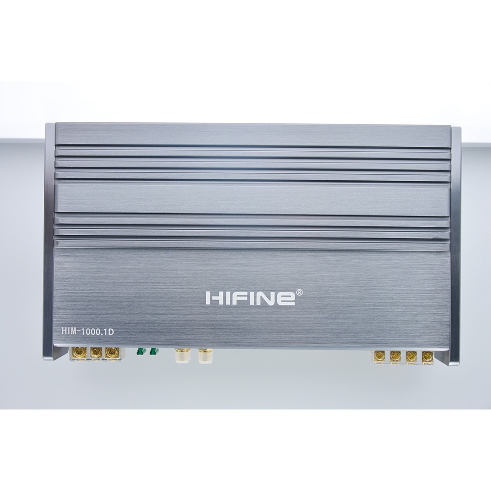 HIFINE汽車音響擴大機單路一聲道大功率雙低音輸出擴大機HF1000.1