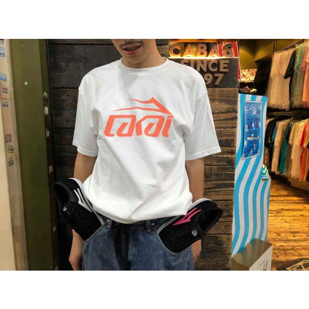 新款 LAKAI BASIC TEE 滑板滑板夏季印花衣服經典款純棉T恤