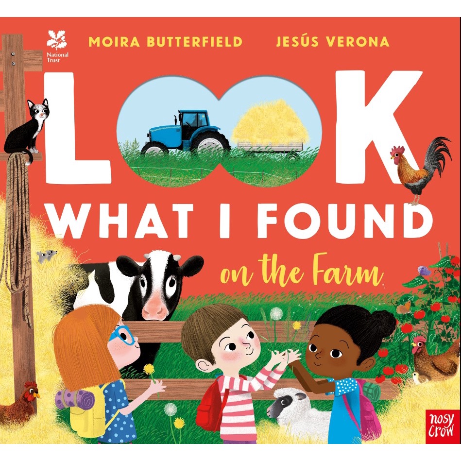 National Trust: Look What I Found on the Farm/Moira Butterfield【禮筑外文書店】