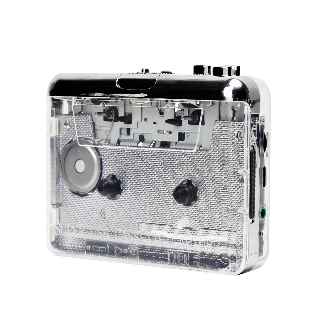 【現貨】TONIVENT TON010 透明磁帶機轉MP3 便攜式立體聲卡帶機播放器 Type-C接口（不帶電池和磁帶）