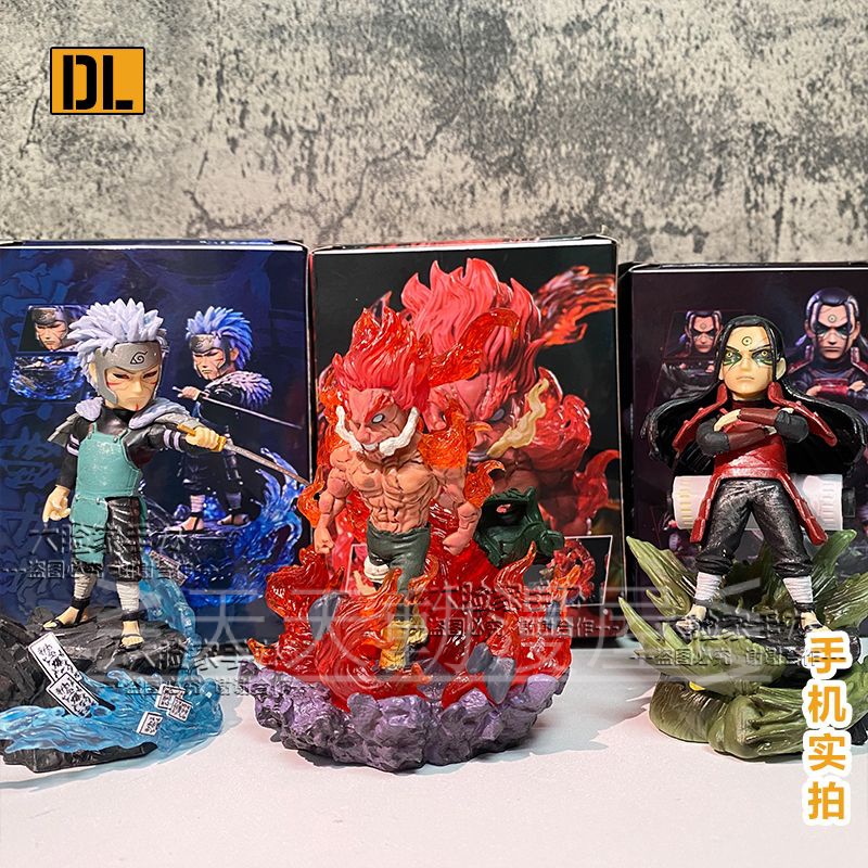 免運  火影忍者模型 G5共鳴系列 WCF比例 千手扉間 千手柱間 夜凱 八門邁特凱 一代目 二代目 盒裝 禮物