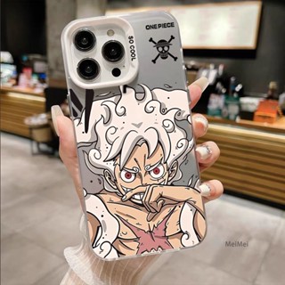 航海王五檔魯夫 蘋果15Pro 手機殼 iPhone14 13 12 11 ProMax大孔 雙層英文 全包邊防摔 硬殼
