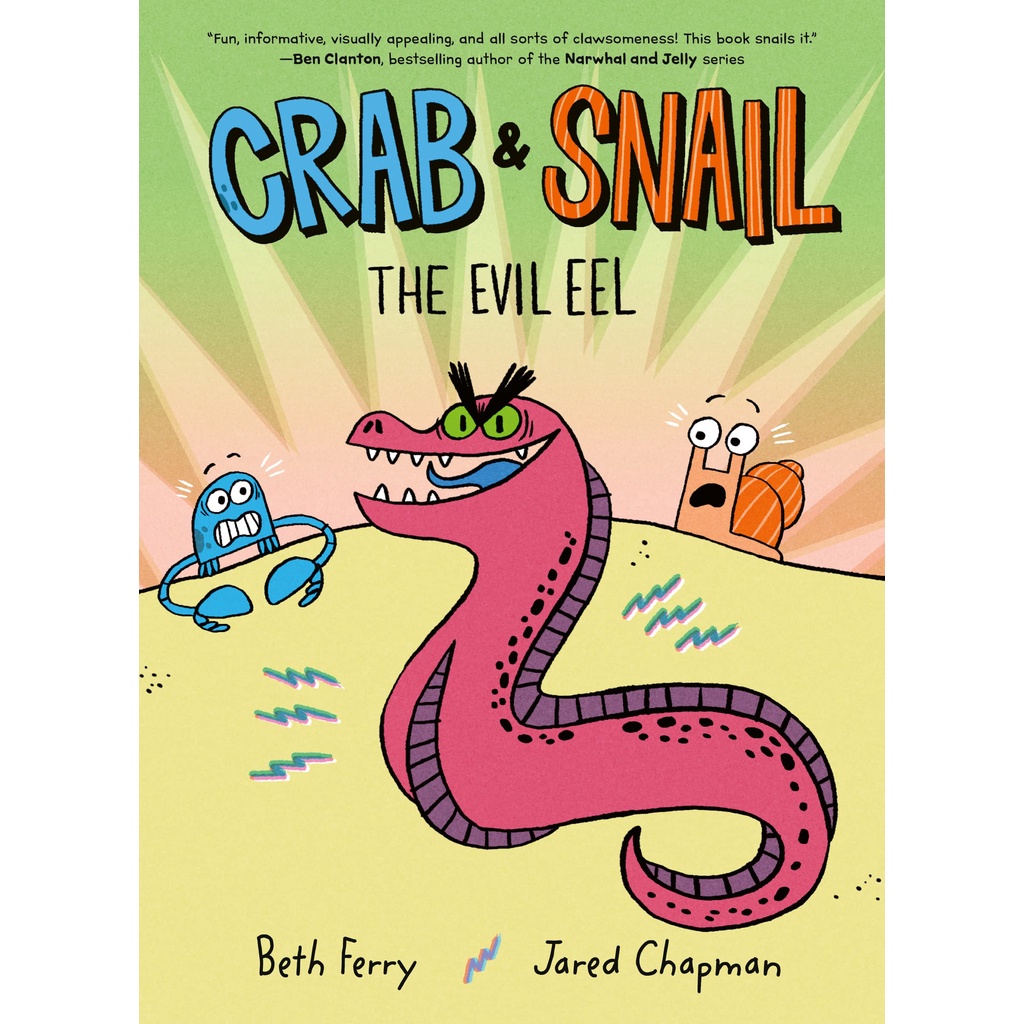 Crab and Snail: The Evil Eel (Book 3)(graphic novel)/Beth Ferry【禮筑外文書店】