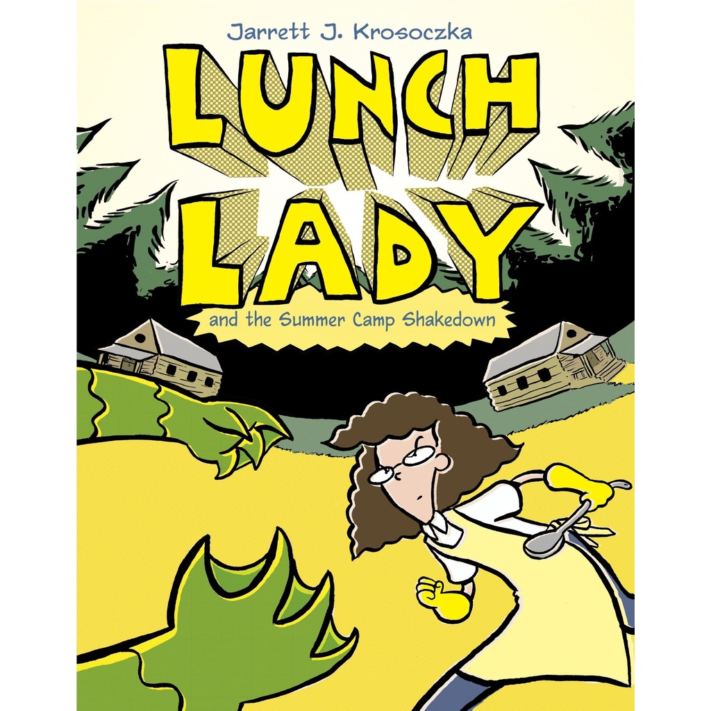 #4: Lunch Lady and the Summer Camp Shakedown (graphic novel)/Jarrett J. Krosoczka【三民網路書店】