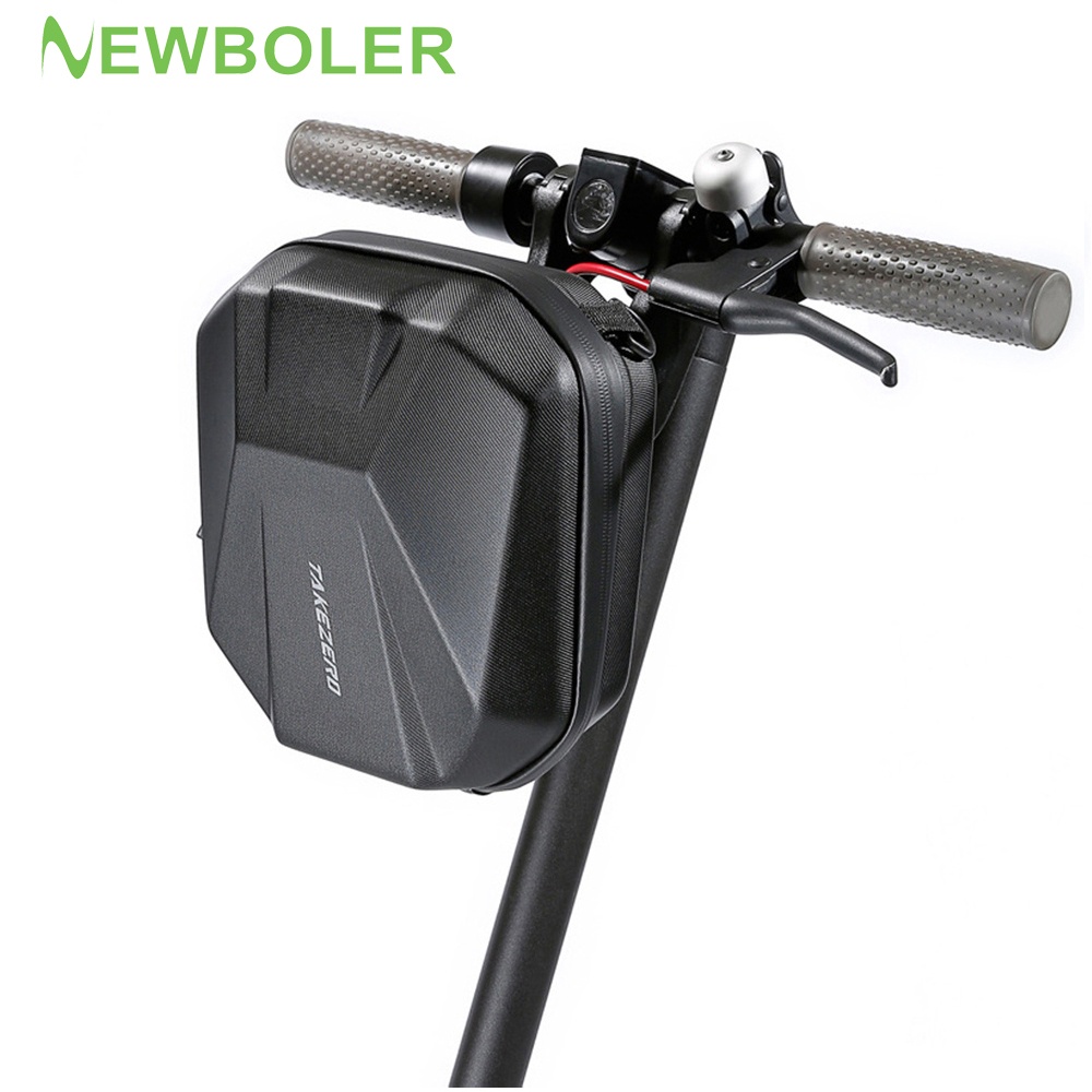 Newboler 2.5L大容量自行車車把包防水硬殼自行車車架管前包可拆卸EVA收納騎行前籃頭包