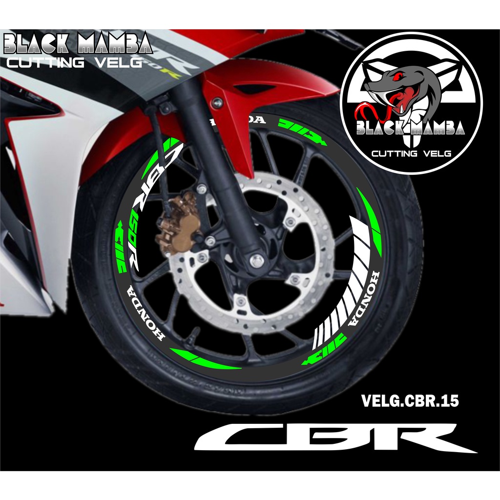 切割貼紙輪輞 CBR 150R STICKER LIS LIST 變體輪胎/VELG HONDA CBR 150 R 1