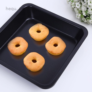 【Hequ】 家用不粘22.5cm正方形蛋糕卷烤盤 雪花酥 牛軋糖 月餅曲奇烘焙模具