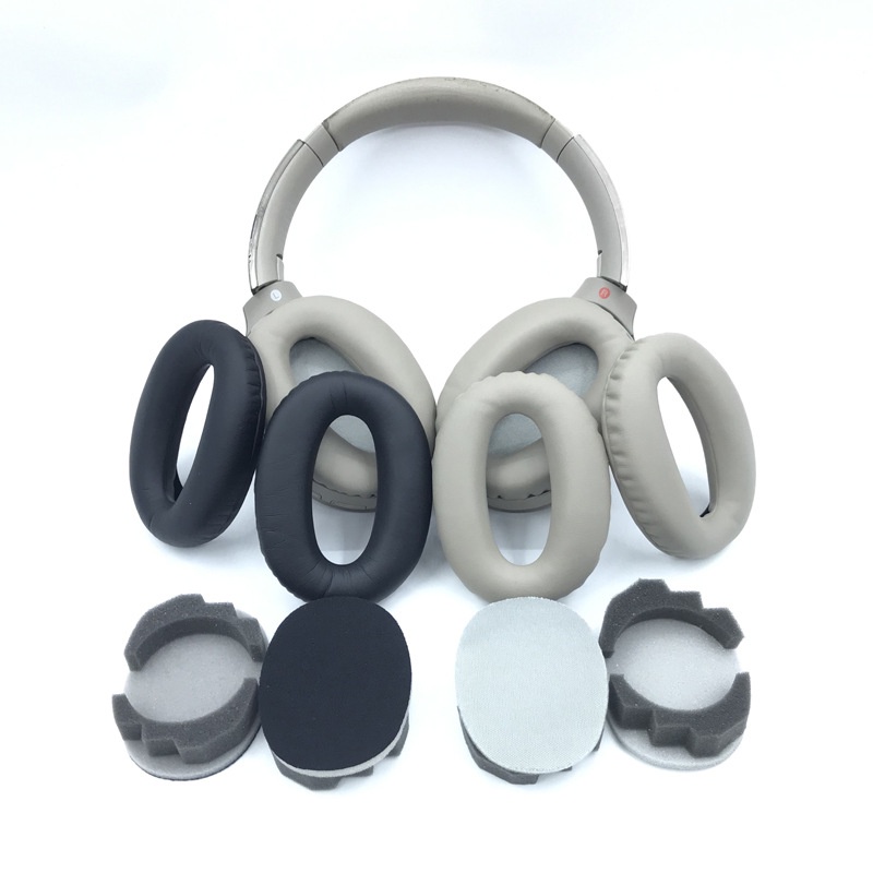 適用SONY索尼MDR-1000X WH-1000XM2 M3 M4 M5耳機套 海綿耳套耳罩