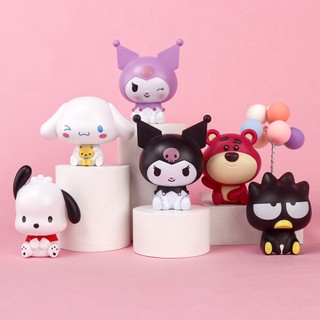可愛的 Kuromi 生日蛋糕裝飾,大耳狗,Kitty,生日蛋糕裝飾