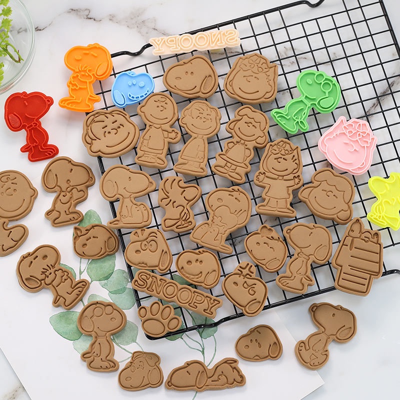 ⭐限時特賣⭐烘焙用品 餅乾模具 手工餅乾壓膜 節慶派對甜品DIY 卡通造型餅乾模具 兒童手作 3D立體按壓餅乾模型