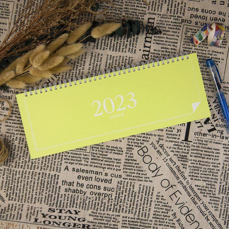 2023年時間線桌曆（甜螢綠）【金石堂】