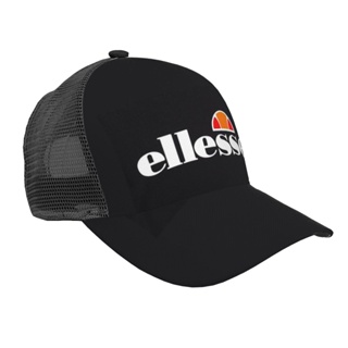 新款 ellesse (1) 彎簷網眼棒球帽 可調整男女網紅同款鴨舌帽老帽 簡約休閒街舞帽百搭中性遮陽帽子 全幅印花潮帽