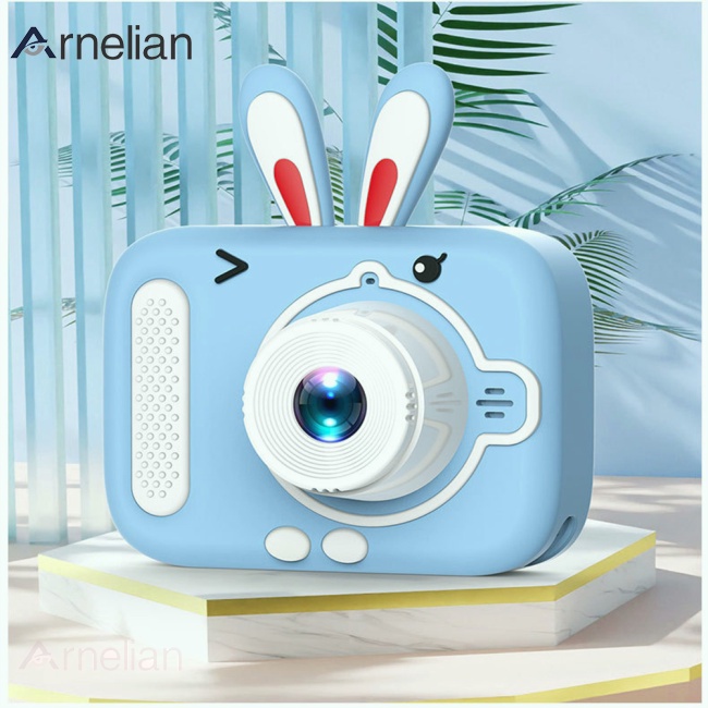 Arnelian 兒童相機 1080P 錄像機 IPS 2 英寸屏幕便攜式數碼相機玩具幼兒相機聖誕節
