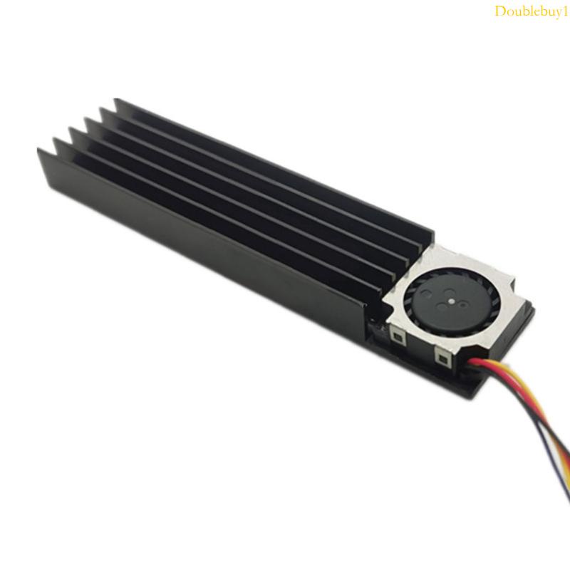 Dou for M 2 SSD 固態硬盤散熱器台式機專用風扇散熱器 PCI-E NVME 22110 散熱器配套散熱