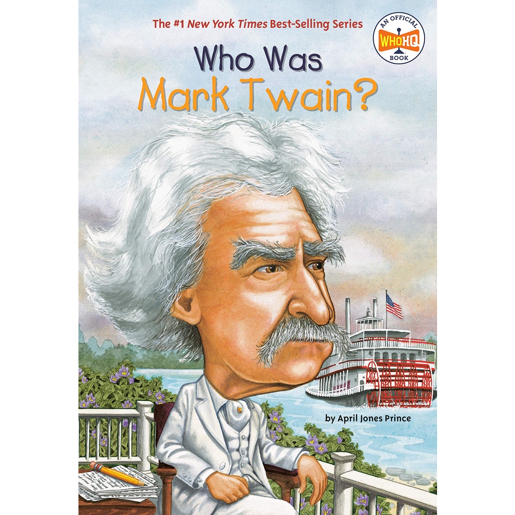 Who Was Mark Twain?/April Jones Prince【三民網路書店】