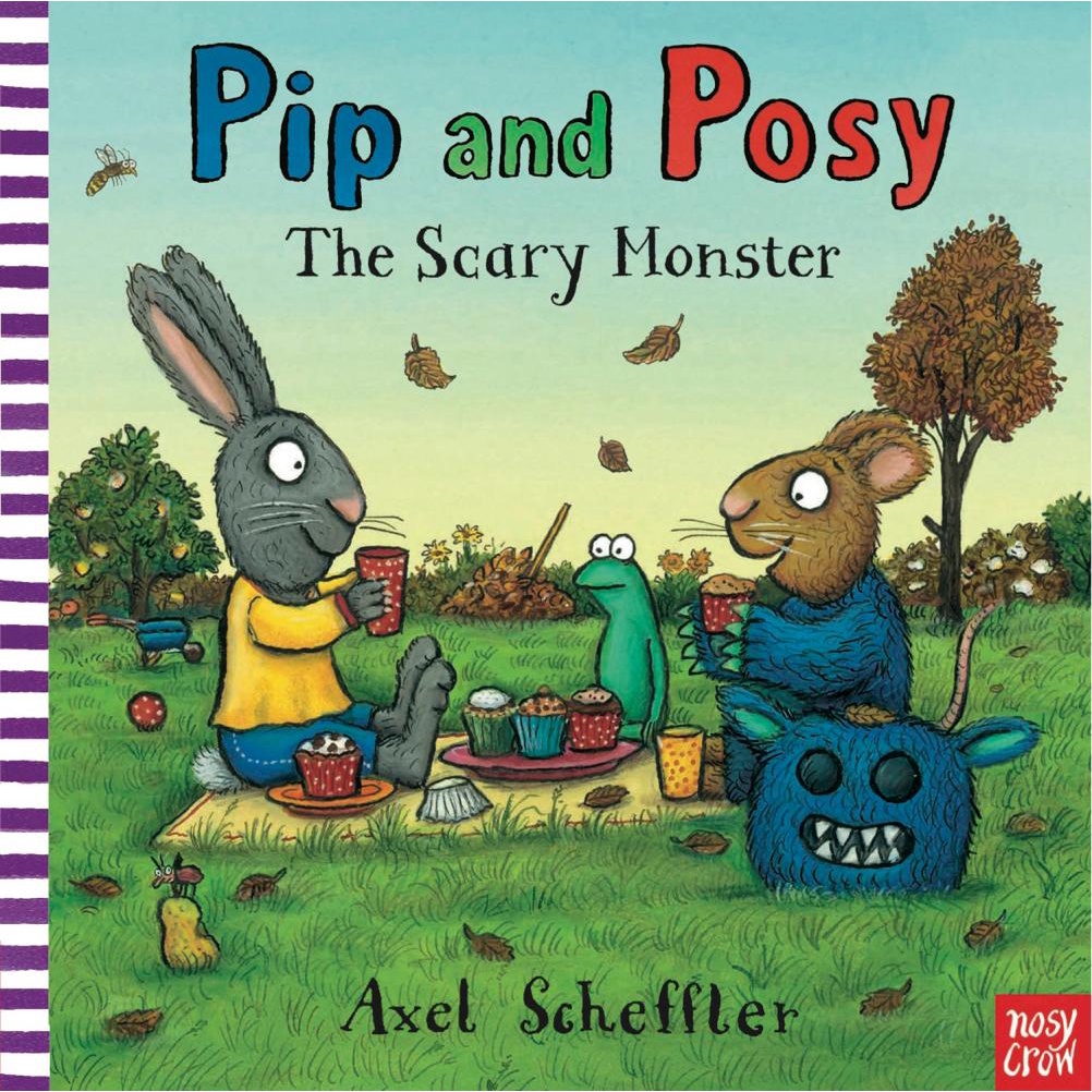 Pip and Posy: The Scary Monster (硬頁書)(英國版)/Nosy Crow【三民網路書店】