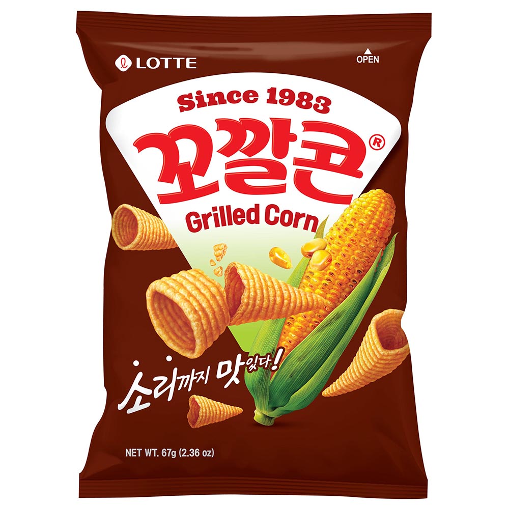 韓國樂天玉米脆角-烤玉米味