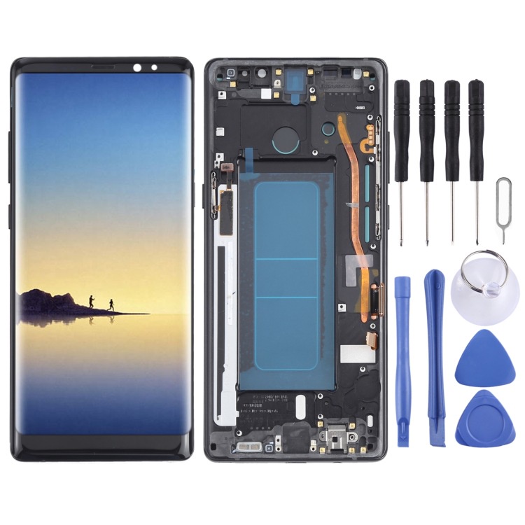 適用於三星 for Galaxy Note 8 SM-N950 液晶觸摸總成帶框 C72O