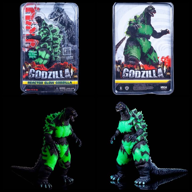【現貨】國產 OK 反應堆 輝光哥吉拉 Godzilla 夜光版 關節可動 手辦 公仔 模型
