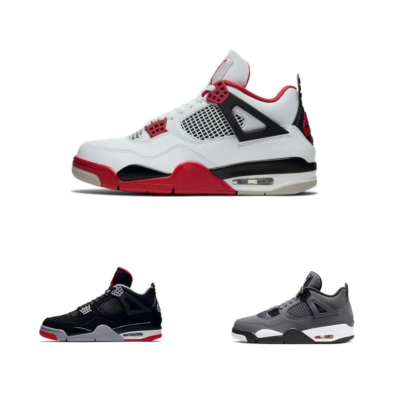 Air jorand4 retro 4 aj4jordan4男女運動休閒鞋黑白紅情侶鞋99999999999999999