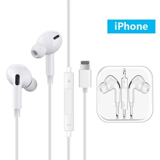 適用於 iPhone 11 12 13 14 Plus XS MAX 有線耳機耳塞式耳機 Type-C 的入耳式有線耳機
